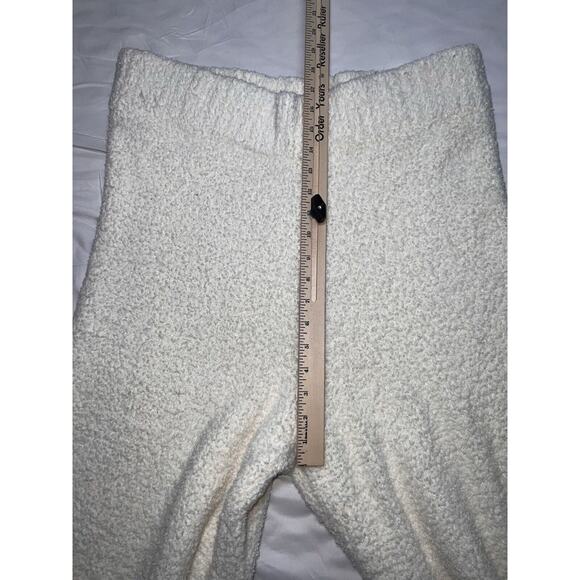 Skims Cozy Knit Boucle Pants Plus Size 4X/5X Bone High Rise Teddy Loungewear - Picture 8 of 16